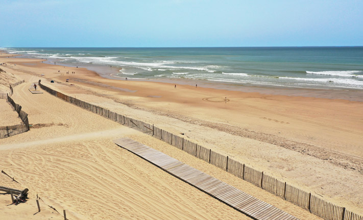 plage océan vendalys montalivet