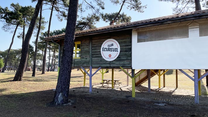 Club enfants écureuil camping naturiste CHM